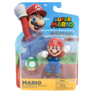 World of Nintendo Minifiguren Super Mario (Wave 40) Mario with 1 up Mushroom